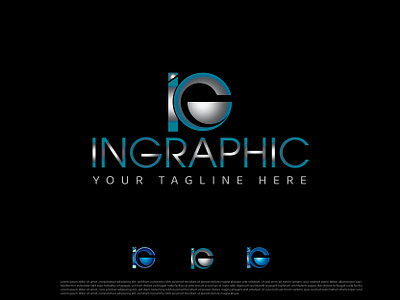 INGRAPHIC LOGO brand logo branding businesslogo company logo creativelogo design graphic design graphic logo ingraphic ingraphic logo logo logo color logo idea logodesign modern pictorial logo wordmark logo