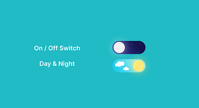 On/Off Switch / DailyUi 015 app design ui ux