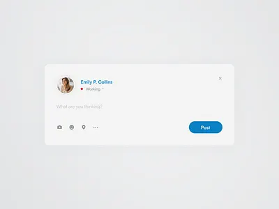 Daily UI #081: Status Update 081 ui uidesign