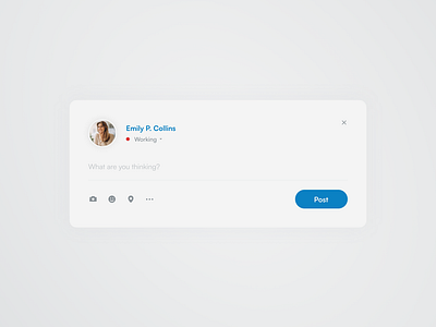 Daily UI #081: Status Update 081 ui uidesign