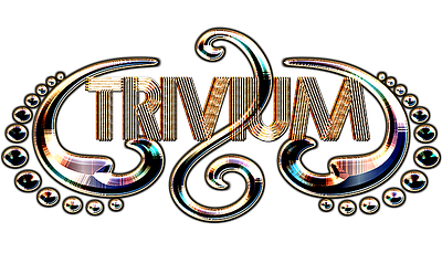 Trivium 3d branding design graphic design illustration typography