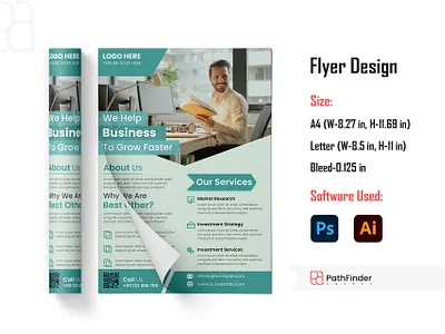 Flyer Design branding corporate flyer design design flyer flyer design graphic design modern flyer design print