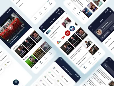 News App Design app development app screens codiant design graphic design mobile app news app ui ux