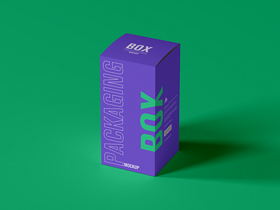 Free Premium Box Mockup packaging mockup