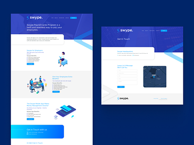 Website Design - Swype banking cardwebsite design figma fintech remittance sketch ui uidesign uiux uiuxdesign uxdesign webdesign website design websitedesign xd