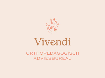 Vivendi branding: Logo brand identity branding graphic design hands leiden logo logo designer logo icon minimalism single line vivendi