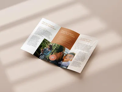 Vivendi branding: brochure brand identity branding brochure flyer graphic design kids leiden logo logo design minimalism natural colors