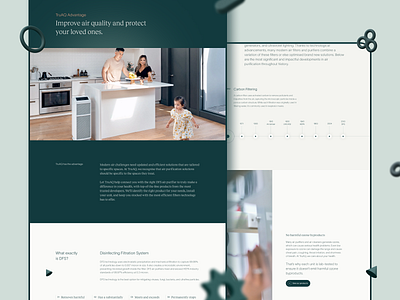 TruAQ — Website 3d about us clean ecommerce filter graphic design icon iconography interaction interactive landing page online shopping render timeline ui ui design web design