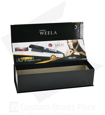 Hair Straightener Packaging | Custom Boxes Pack hair straightener boxes