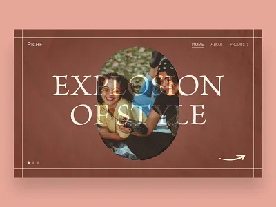 Fashion Website design ecommerce fashion landing landing page shopping ui ux web website