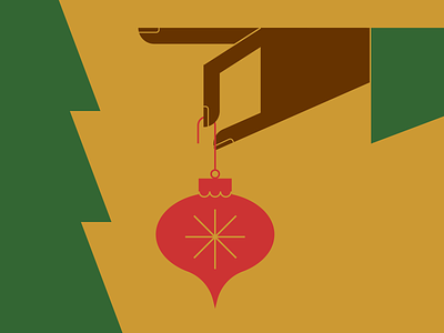 Ornament christmas december illustraion illustration illustration art illustration digital illustrations minimalist ornament seattle tree
