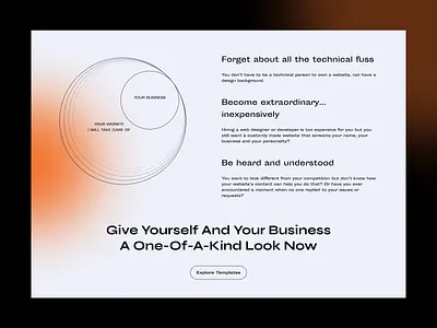 Website Templates // Benefits branding clean design digitaldesign dribbblers figma flat gradient light linear shape minimal modern soft template typography ui uxui webdesign webdesigner