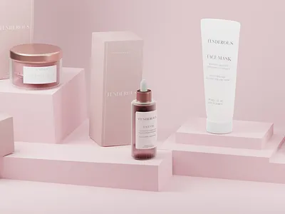 3D Product Animation / Cosmetics 3d 3d animation 3d blender 3d cosmetic 3d modelling 3d packaging 3d packaging design animation blender branding cosmetics design feminine motion motion design packaging product product design