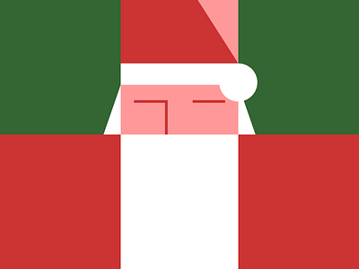 Minimal Santa christmas december illustraion illustration illustration art illustration digital illustrations minimalist santa seattle