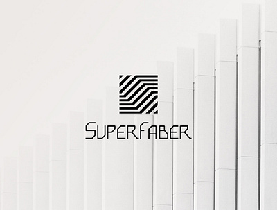 SuperFaber brand identity brand system branding logo typography