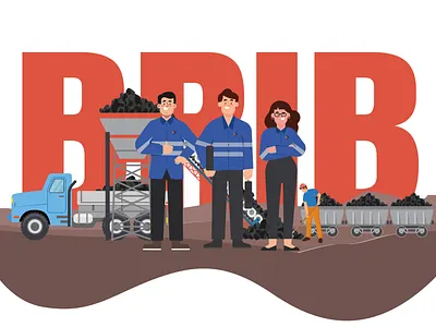 Company Profile _ BRIB 3d animation branding graphic design logo motion graphics ui