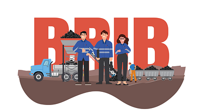 Company Profile _ BRIB 3d animation branding graphic design logo motion graphics ui