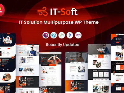 IT Solutions & Multipurpose WordPress Theme advisor agency bootstrap business company corporate digital agency erp erp company erp software internet isp it solution landing minimal multipurpose software solution technology wordpress