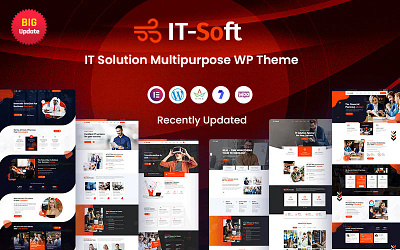 IT Solutions & Multipurpose WordPress Theme advisor agency bootstrap business company corporate digital agency erp erp company erp software internet isp it solution landing minimal multipurpose software solution technology wordpress