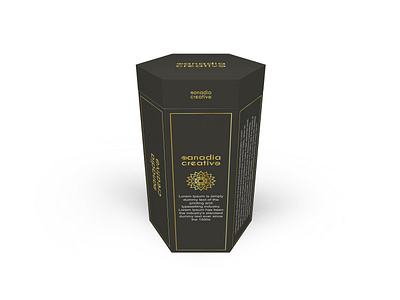 HEXAGONE BOX PACKAGING DESIGN box box design design graphic design hexagone box hexagone packaging illustration label mockup packaging product