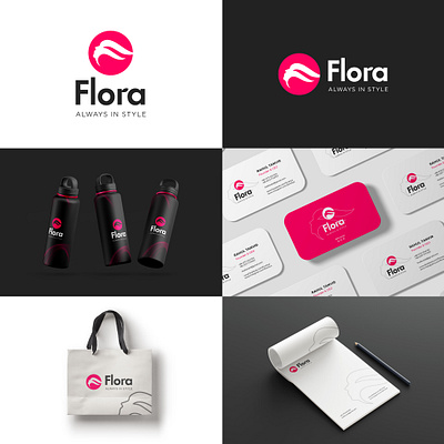 Flora Fashion Logo & Branding Design brand design brand identity branding design designsbytanvir f logo design fashion fashion branding fashion logo graphic design identity illustration logo logo design rahul tanvir visual identity