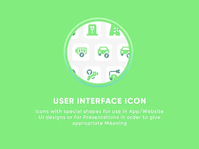 Electric Vehicle Icon Set | Style Flat icon ev car flat icon graphic design icon icon set logo minimal mobile app ui ux vector