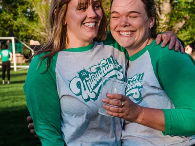 Untouchables in the Wild baseball beer branding cactus design funky kickball lettering logo photography raglan retro team typography