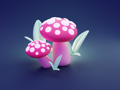 // Shrooms 3d