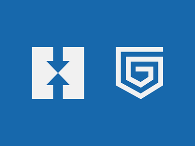H and G Monogram/Logomark Exploration branding logo monogram