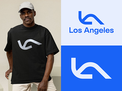 Los Angeles - Fashion apparel logo ashion brand boutique logo brand branding clothing brand logo clothing logo fashion fashion clothing icon identity la logo logo design logodesign logos logotype los angeleaslos angeles luxury logo timeless logo