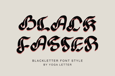 Black Faster banner blackletter branding easter elegant font font design graphic design illustration logo poster print sticker