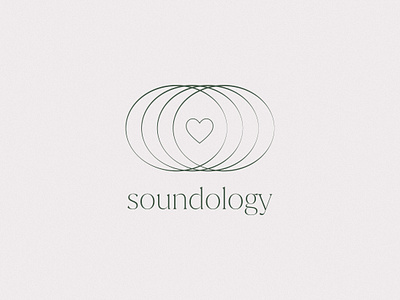 Soundology brand book branding logo design sound bath sound healing typography