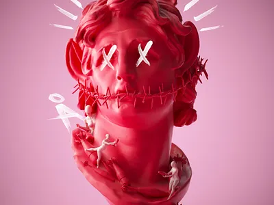 B.Y.O.B. 3d c4d dailyrender design freak monster nft octane render zbrush