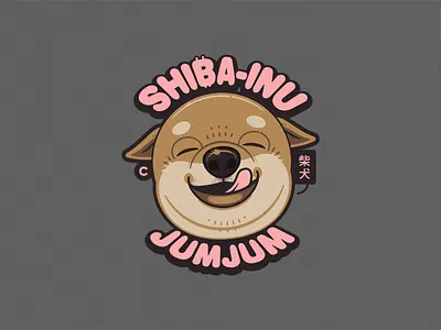 柴犬 Shiba Inu #SHIB character coin crypto dip dog illustration invest logo nft shibainu token wallet