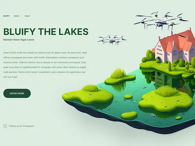 Testing AI generated art in my designs design landing page ui ux