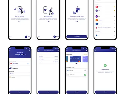 Bill Payment app payments bill payments card payments credit card payments mobile app payments online payments payments app ui ux