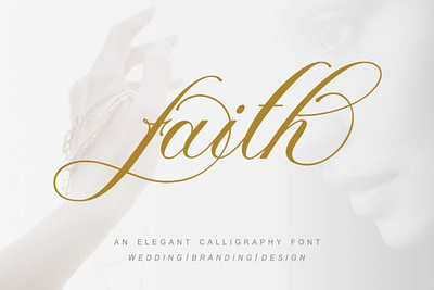 About Faith Font 3d animation branding font graphic design logo motion graphics
