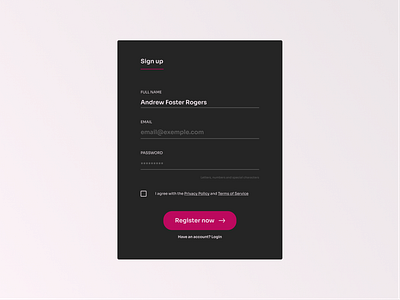 Daily UI #082: Form 082 ui uidesign