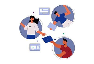 Team Work flatcharakter flatillustration flatvector freelanceillustrator graphics illustration illustrator teamwork teamworkillustration vector
