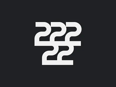 February 22 branding logo pattern