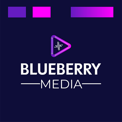 BLUEBERRY LOGO DESIGN agrafixer blueberry logo branding creative logo design graphic design logo logodesign minimal logo new logo design vector