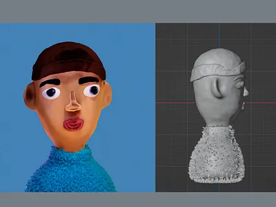 The character saw the world 3d 3d illustration animation cartoon character design graphic design illustration ui