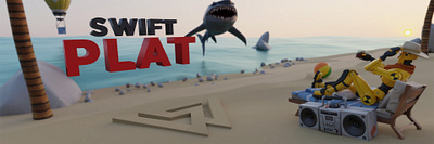 plat 3d design graphic design