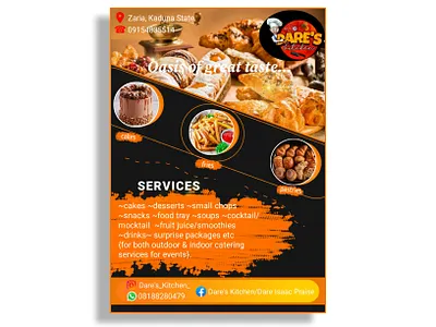 Kitchen Business Flier business flier business flyer design flex banner flex flyer flyer design flyerflier graphic design
