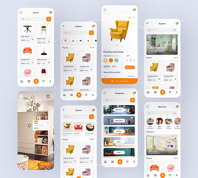 Furniture app design app design furniture app furniture ui furniture ux product design ui ui design ux design visual design