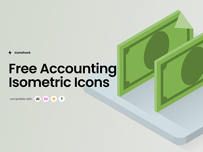 Free Accounting Isometric Icons accounting balance finanzas free freebie icon icon pack icon set isometric numbers