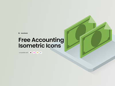 Free Accounting Isometric Icons accounting balance finanzas free freebie icon icon pack icon set isometric numbers