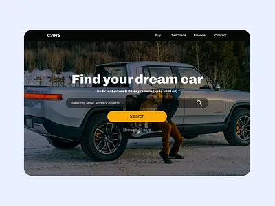 Search - Desktop auto automotive car cars dailyui desktop search search engine ui uidesign