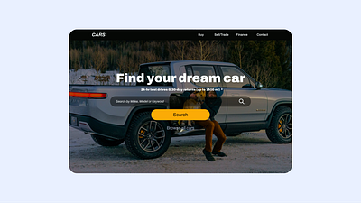 Search - Desktop auto automotive car cars dailyui desktop search search engine ui uidesign