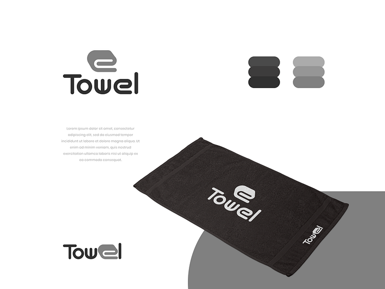 Towel logo by Garagephic Studio on Dribbble